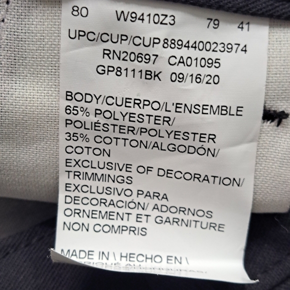 Genuine Dickies Men's Black Work Pants Size 36x32 - Picture 6 of 7